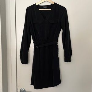 Professional black dress